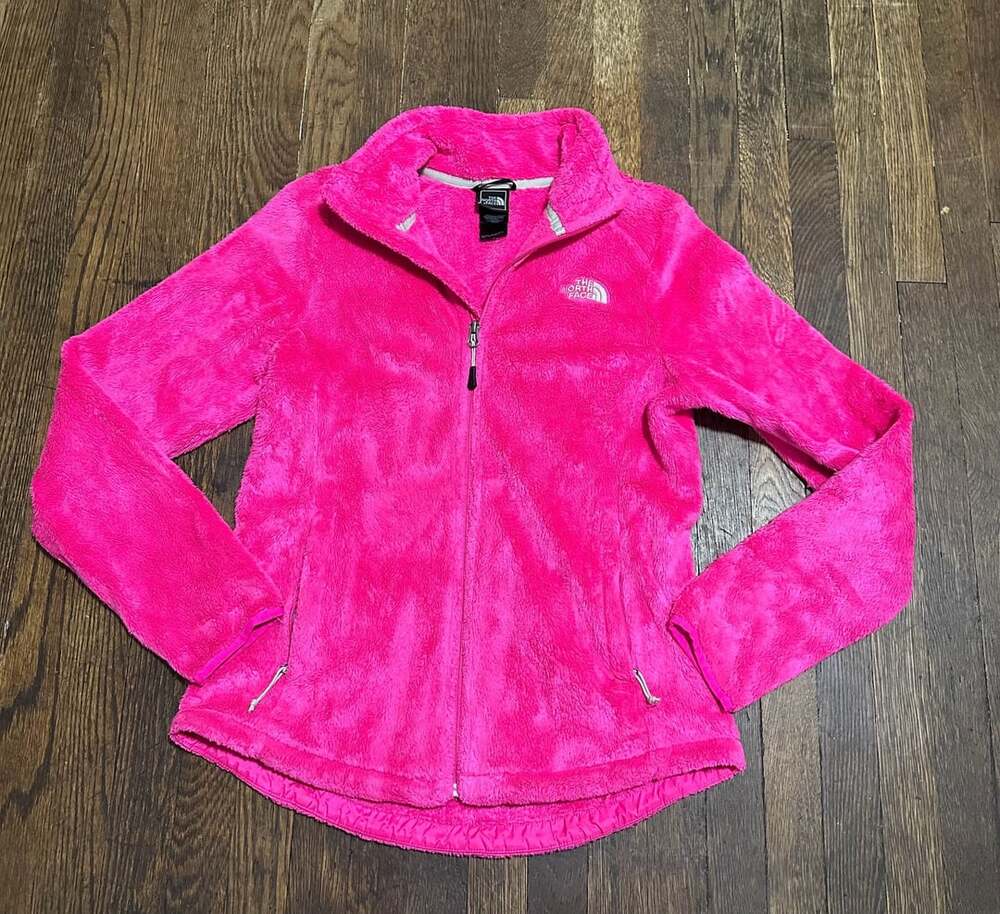 The North Face Women's Osito Full-Zip Fleece Jacket Pink Size M outdoors